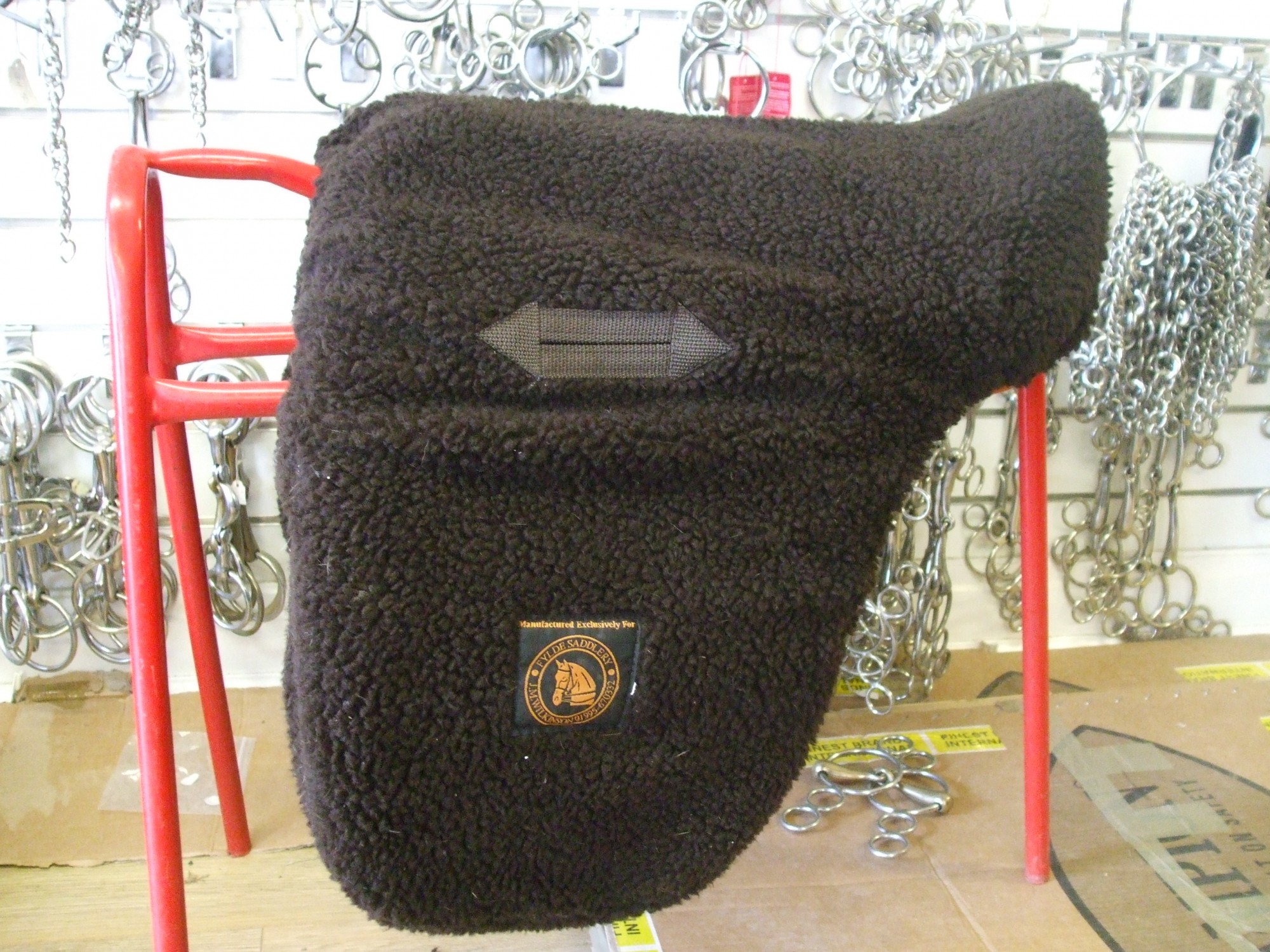 Fylde Saddle Fleece Saddle Cover Designed for Ideal 
