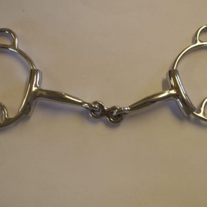 Large French Link Wilkie Show Snaffle