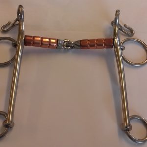 EXTENDED COPPER ROLLER LOOSE RING SHOW PELHAM