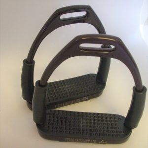 Brown Coated Stirrup Irons