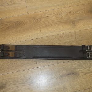26" Brown Leather Dressage Girth